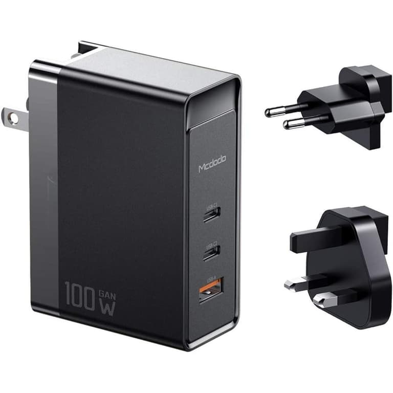 Mcdodo Ch-8101 USB And 2 Type-C Ports Charging Adapter(100W)