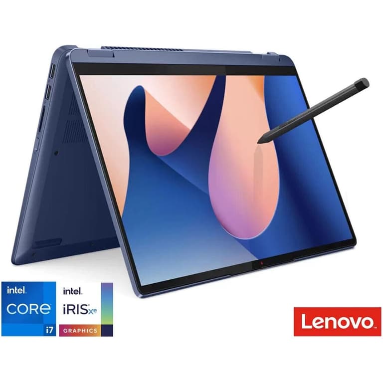 Lenovo NEW Flex 7 (2023) 13Gen Intel Core i7 10-Cores 2-in-1 Touch Display w/ 2.2K IPS Display - Stone Blue