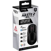HyperX Pulsefire Haste 2 Core Wireless & Bluetooth Lightweight 59G Long Battery Life Up to 100 hours Long Battery Life Custom Core Sensor - Black product image