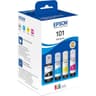 Epson 101 EcoTank 4-Colour Multipack Ink Bottles 337 ml ( Black , Cyan , Magenta , Yellow ) product thumbnail 1