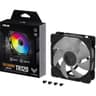 ASUS TUF Gaming TR120 ARGB Fan 3Pin Double-Layer LED 2000rpm 3.3mm H2O 77.4 CFM 16 Individually Addressable RGB LEDs 1 Pack - Black product thumbnail 1