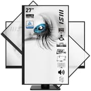 MSI PRO MP273AP 27" IPS Full HD 100Hz Less Blue Light Anti-Glare Built-in Speakers Adjustable Stand HDMI & DP VGA - Black product image
