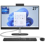 HP NEW All-in-One 27-cr0017ne PC (2023) 13Gen Intel Core i5 10-Cores w/ 27" IPS Full HD 99% sRGB NONE Touch Display (Customized) - Black product image