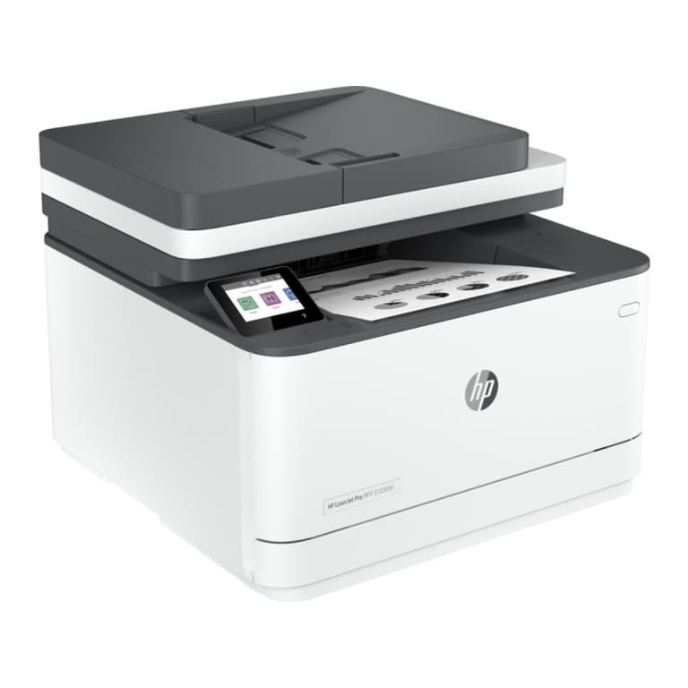 HP LaserJet Pro MFP 3103fdn Mono Laser Multifunction 4-In-One Printer USB , Network , Duplex & Auto Feeder - White
