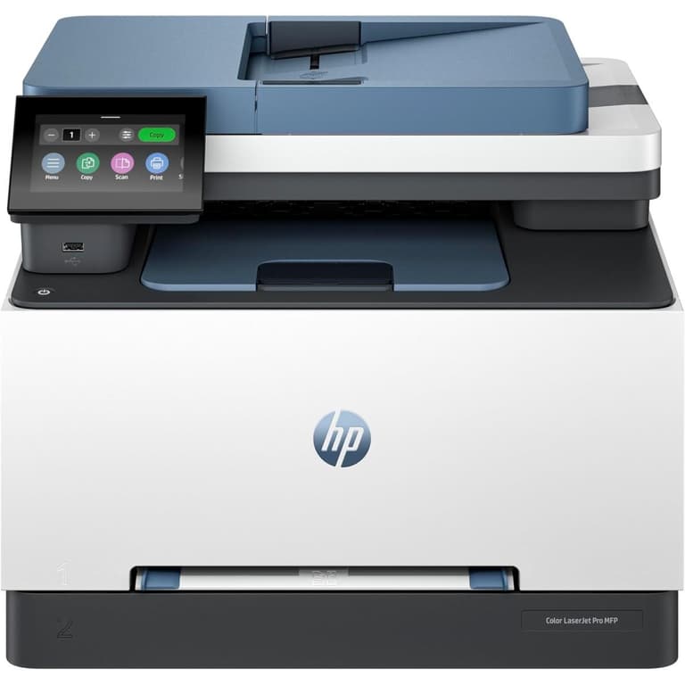 HP Color LaserJet Pro 3303fdw All-in-One Laser Printer, Scan, Copy & Fax Duplex Printing & Wireless Up to 25 ppm - White