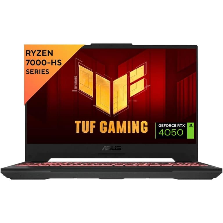 ASUS NEW TUF Gaming A15 (2024) FA507NUR NEW 7Gen AMD Ryzen 7 8-Cores w/ Nvidia RTX 4050 6GB & 144Hz IPS Display - Gray