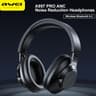 Awei A997 Pro Active Noise Reduction Wire & Wireless Bluetooth 5.3 Headphones with Microphone up to 24 Hours Play Time - Black product thumbnail 1