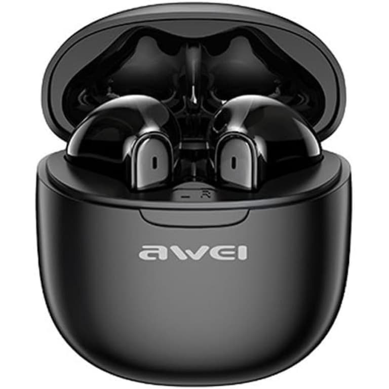 Awei T68 ENC Bluetooth Earphone IPX6 Waterproof Wireless bluetooth Headset HiFi Bass Sport bluetooth Earbuds Gamer TWS Headphones