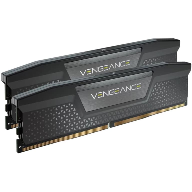 CORSAIR Vengeance 64GB (2 x 32GB) 288-Pin PC RAM DDR5 5200 (PC5 41600) Desktop Memory Model - Black