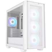ASUS A21 Plus Mini Tower PC Case Mesh Support Hidden Connectors 360mm Radiators Ample Cable Management w/ 4x ARGB Fans - White product image