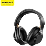 Awei A997BL Superior Bass Wireless Bluetooth Headphone with Built-in Mic Long Battery Life AUX Port Strong Bass Quality - Black product image