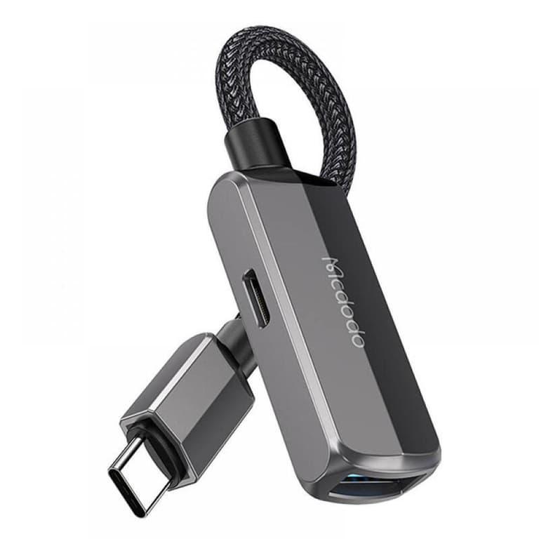 Mcdodo CA-2830 Adapter Splitter USB-C to USB-A + USB-C Converter OTG