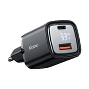 Mcdodo CH-1701 Digital Display 33W USB Type-C Input Fast Charging Adapter (Black) product image