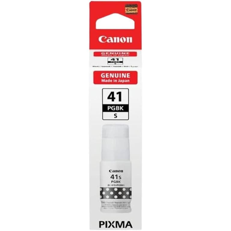 Genuine Canon GI-41 Y Small Refillable Ink Cartridge for Pixma Ink Printers - Black
