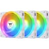 Thermaltake SWAFAN EX 14 ARGB PC Cooling Fan 3x Fan Pack up to 2000 RPM Magnetic Connection Reversable Blades Sync with MB RGB Software - White product thumbnail 1