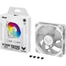 ASUS TUF Gaming TR120 ARGB Fan 3Pin Double-Layer LED 2000rpm 3.3mm H2O 77.4 CFM 16 Individually Addressable RGB LEDs 1 Pack - White product thumbnail 1