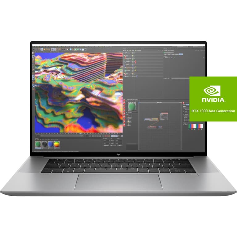 HP ZBook Studio 16 G11 (2024) Mobile Workstation NEW Intel Core Ultra 7 16-Cores AI-Powered For Secure Enterprise Business w/ NVIDIA RTX™ 1000 Ada 6GB DDR6 & 4K Display - Silver