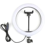 RTAKO AR-GTB06-10, Ring Light 10Inch with Single Phone Holder, without Tripod powerful and versatile ring light designed to elevate your lighting product image