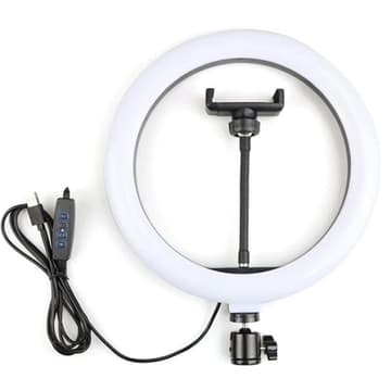 RTAKO AR-GTB05-13, Ring Light 13Inch with Single Phone Holder, without Tripod powerful and versatile ring light designed to elevate your lighting