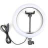 RTAKO AR-GTB06-10, Ring Light 10Inch with Single Phone Holder, without Tripod powerful and versatile ring light designed to elevate your lighting product thumbnail 1