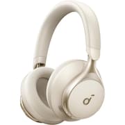 Anker Soundcore Space One, Active Noise Cancelling Headphones, 2X Stronger Voice Reduction, 40H ANC Playtime, App Control, LDAC Hi-Res Wireless Audio, Comfortable Fit, Clear Calls, Bluetooth 5.3 -White product image
