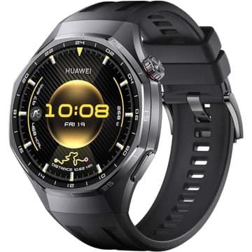 HUAWEI WATCH GT 6 Pro GPS 46mm Smart Watch, 1.47''AMOLED Touchscreen, up to 21 days battery life, Pro-level Cycling, 100+ Sports Mode, iOS & Android, ECG Analysis, All-day Health Monitoring, Black