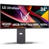 LG Ultragear 34G600A 34” 2K WQHD 1800R Curved 160Hz, 1ms HDR10 99% sRGB Dynamic Action Sync w/ Adjustable Stand & Built-in Speakers product thumbnail 1