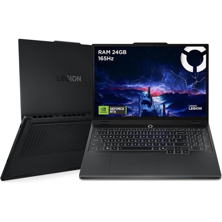 Lenovo Legion 5 15IRX10 (2025) NEW AI-Powered Gaming PC 13Gen Intel Core i7 13650HX 14-Cores w/ Nvidia RTX 5050 8GB DDR7 & 165Hz Display , Eclipse Black