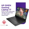 HP OMEN 17 (2025) 17-db1002ne AMD Ryzen AI 9 365 10-Cores Next-Level AI-Powered w/ Nvidia RTX 5070 8GB DDR7 & IPS 2.5K 240Hz Display - Shadow Black product thumbnail 1