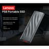 Lenovo PS8 1TB Portable SSD Fast Data up to 1050 MB/S Pocket-Sized External SSD Stylish Metal Body USB 3.2 Gen 2 , Grey product thumbnail 1
