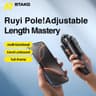 RTAKO M17 Selfie Stick Ultra-Portable Selfie Stick 1.7M - Black product thumbnail 1