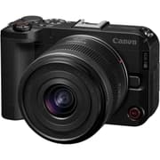 Canon EOS R50V Mirrorless Camera with RF-S14-30mm F4-6.3 is STM PZ Lens, APS-C Sensor, 24.2 Megapixels, Ultra-Wide Zoom, Fast Autofocus, Vlogging and Live Streaming Kit for Content Creators, Black product image