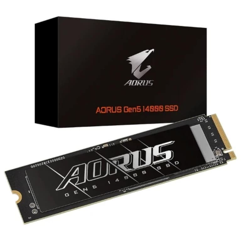 GIGABYTE AORUS 1TB Gen4 PCI-Express 4.0x4, NVMe 2.0 M.2 2280 Up to 7,300 MB/s Sequential Read & Up to 6,000 MB/s Sequential Write