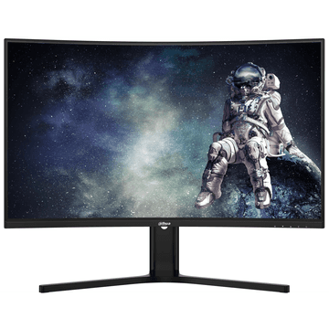 Dahua LM32-E330CA 32" WQHD 2K VA Curved 1500R 180Hz 1ms HDR 10 Frameless Adaptive-Sync Adjustable Stand w/ 2x HDMI & 2x Display Port