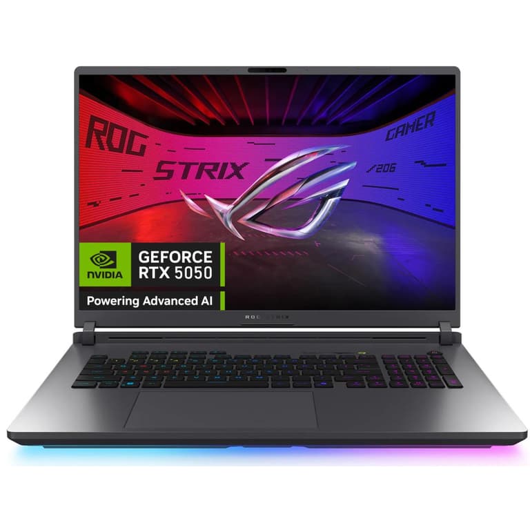 ASUS ROG Strix G18 (2025) G815JHR 14Gen Intel Core i7 14650HX 16-Cores w/ Nvidia RTX 5050 8GB DDR7 & 18" IPS 144Hz Display - Eclipse Gray