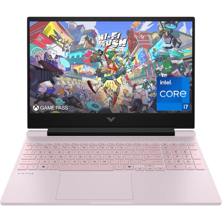 Victus by HP (2024) 15-fa2003ne NEW 13Gen Intel Core i7 10-Cores w/ Nvidia RTX 3050 6GB & 144Hz Display (Customized) - Powder Pink