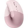 Logitech NEW Lift Vertical Ergonomic Mouse Wireless, Bluetooth Quiet clicks 4 buttons For Windows/macOS/iPadOS, Laptop, PC , Rose product thumbnail 1
