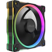 ASUS Prime MR120 aRGB Fan, 1600 RPM Fan Speed, 58 CFM Fan Airflow, Standard Blade, Dual-Sided Lighting, Sleeve Bearing, Single Pack, Black product image
