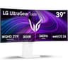LG 39GX90SA-W UltraGear™ Smart 39” OLED Curved 800R 2K 240Hz 0.03ms HDR True Black 400 webOS 24 AI Picture & Sound G-SYNC Compatible HDMI 2.1 & USB C Adjustable Stand - White product thumbnail 1