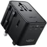 ACEFAST Z8 PD 45W GaN Charger – 3 USB-C + 2 USB-A Multifunctional International Travel Adapter - Black product thumbnail 1