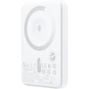 ACEFAST M25 5000mAh 20W Magnetic Wireless Charging Power Bank Fast Charging For iPhone 16/15 USB C PD20W Extra Battery Travel - White product image
