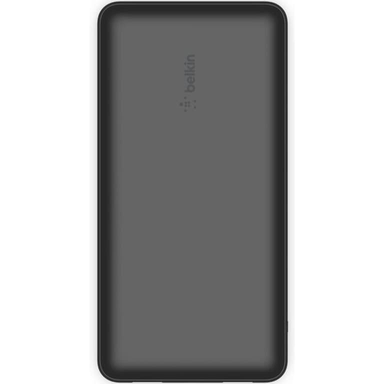 Belkin BoostCharge, USB C Power Bank 20000mAh w/ 2xUSB-A Ports, 15W, iPhone 17, Air, Pro, Samsung Galaxy S25, iPad, Nintendo Switch 2, Google Pixel 10, etc. - Black