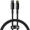 Baseus Tungsten Gold Fast Charging Data Cable Type-C to Lightning PD 20W (1m) - Black product thumbnail 1