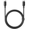 Baseus Silky Series Fast Charging Cable Type-C to Type-C 100W 1M - Black product thumbnail 1