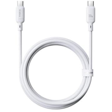 Baseus Silky Series Fast Charging Cable Type-C to Type-C 100W 1M - White