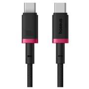 Baseus Dura Series Fast Charging Cable Type-C to Type-C 100W 1M - RedBlack product image