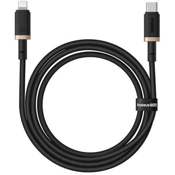 Baseus Dura Braided USB-C to Lightning Cable 20W 1M - Black
