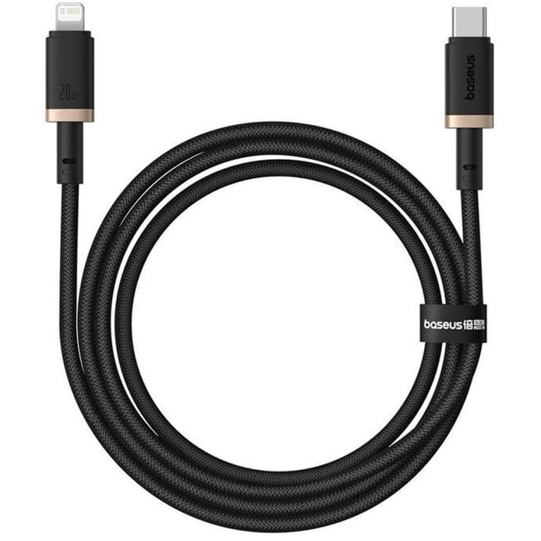 Baseus Dura Braided USB-C to Lightning Cable 20W 2M - Black