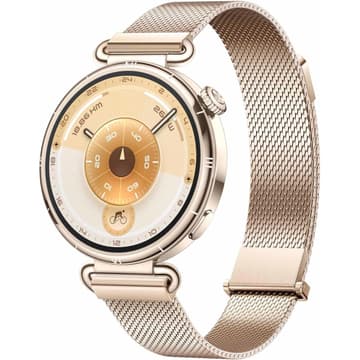 HUAWEI WATCH GT 6 GPS 41mm Smart Watch, AMOLED Touchscreen, up to 14 days battery life, Cycling, 100+ Sports Mode, iOS & Android Compatible, All-day Health Monitoring, Emotional Wellbeing, Gold