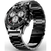 HiFuture Go Pro 2 Smart Watch, Stainless Steel, 1.32"-inch AMOLED Display, Powered by Dual Core Processor & Syntra AI, IP68 Waterproof, 24/7 True heart rate & Blood Oxygen Sensor (the Sixth Generation), up to 10 days daily use - Black product image